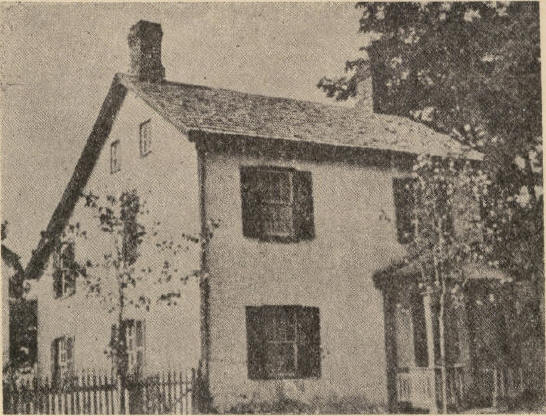 First house built in Thurmont